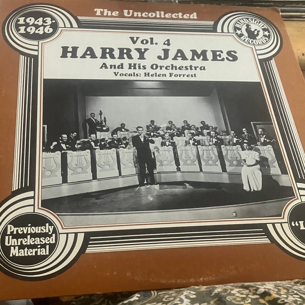 Harry James Vinyl Record Vol. 4
